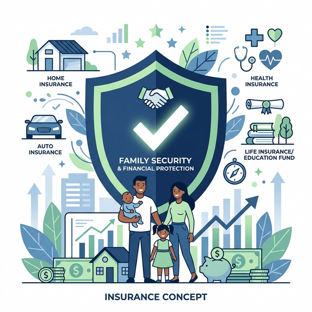 Insurance Protection Concept